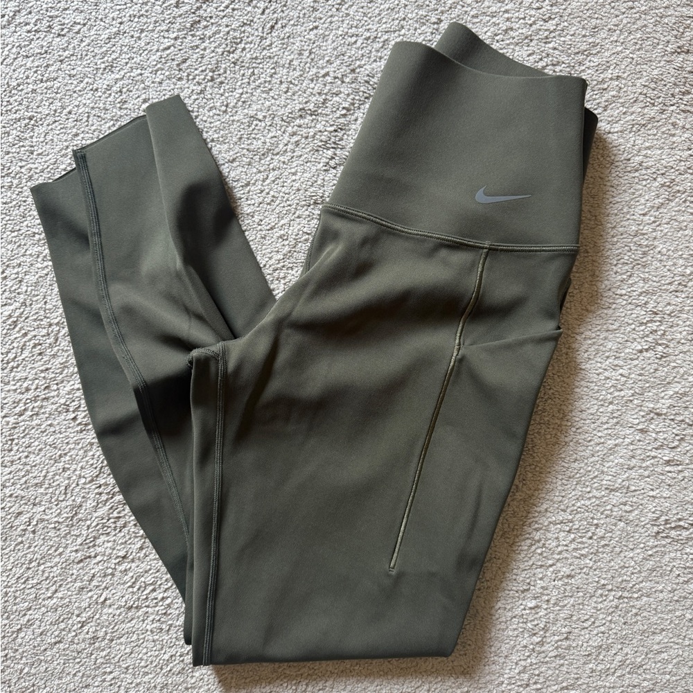 Nike Forest Green Universal Dri Fit Active Leggings